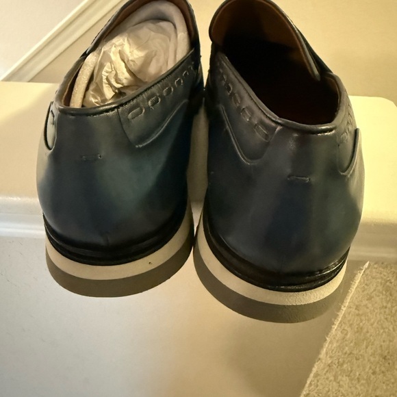 Moral Code Men's Blue Hubert Slip ons Size 13 - Picture 8 of 11